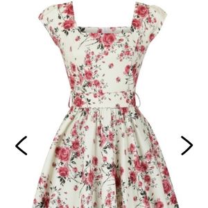 Plus size pinup tea dress
